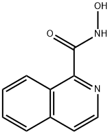 Isoquinoline-1-carboxylic acid hydroxyamide Structural