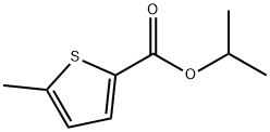 isopropyl 5-methylthiophene-2-carboxylate Structural