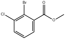 methyl 2-bromo-3-chlorobenzoate Structural