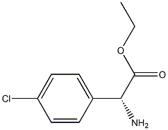 BENZENEACETIC ACID, ALPHA-AMINO-4-CHLORO-, ETHYL ESTER, (R)-