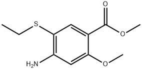 methyl 4-amino-5-(ethylthio)-2-methoxybenzoate