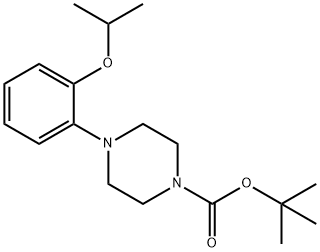 tert-butyl 4-(2-isopropoxyphenyl)piperazine-1-carboxylate Structural