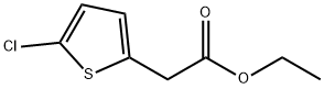 ethyl 2-(5-chlorothiophen-2-yl)acetate Structural