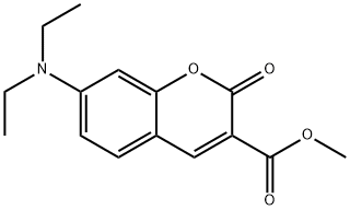 Methyl 7-(Diethylamino)-2-oxo-2H-chromene-3-carboxylate Structural