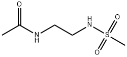 N-[2-[(methylsulfonyl)amino]ethyl]Acetamide Structural