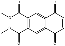dimethyl 5,8-dioxo-5,8-dihydronaphthalene-2,3-dicarboxylate Structural