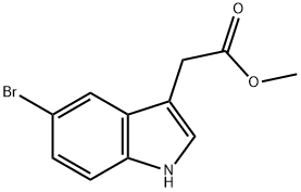 (5-Bromo-1H-indol-3-yl)-acetic acid methyl ester