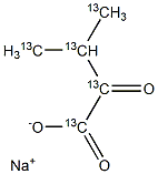 2-Keto-3-methylbutyric acid-13C5 sodium salt
		
	