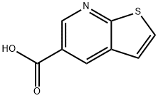 Thieno[2,3-b]pyridine-5-carboxylic acid Structural