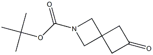 tert-Butyl 6-oxo-2-azaspiro[3.3]heptane-2-carboxylate Structural