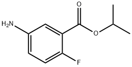 isopropyl 5-amino-2-fluorobenzoate Structural