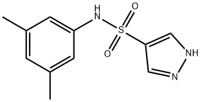 N-(3,5-dimethylphenyl)-1H-Pyrazole-4-sulfonamide Structural