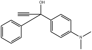Benzenemethanol, 4-(dimethylamino)-a-ethynyl-a-phenyl- Structural
