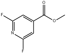 METHYL 2,6-DIFLUORO-4-PYRIDINECARBOXYLATE Structural