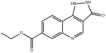 ethyl 3-hydroxy-1H-pyrazolo[4,3-c]quinoline-7-carboxylate Structural