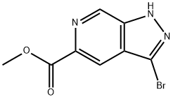 methyl 3-bromo-1H-pyrazolo[3,4-c]pyridine-5-carboxylate