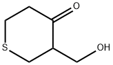 tetrahydro-3-(hydroxymethyl)-4H-Thiopyran-4-one Structural