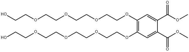 dimethyl 4,5-bis(2-(2-(2-(2-hydroxyethoxy)ethoxy)ethoxy)ethoxy)phthalate Structural