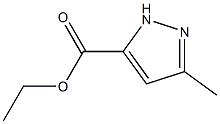 Ethyl 3-methyl-1H-pyrazole-5-carboxylate Structural