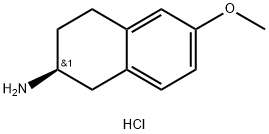 (S)-6-methoxy-2-aminotetralin hydrochloride Structural