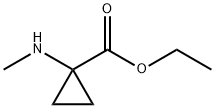 ethyl 1-(methylamino)cyclopropanecarboxylate Structural
