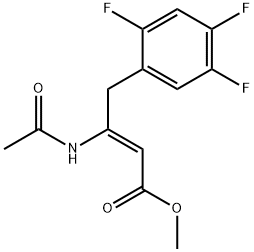 Methyl 3-acetamido-4-(2,4,5-trifluorophenyl)but-2-enoate