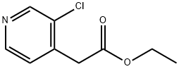 ethyl 2-(3-chloropyridin-4-yl)acetate Structural