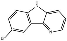 8-Bromo-5H-pyrido[3,2-b]indole Structural