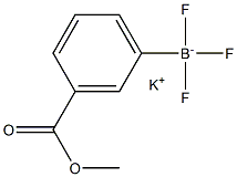 potassium trifluoro[3-(methoxycarbonyl)phenyl]boranuide	 Structural