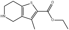 ethyl 3-methyl-4,5,6,7-tetrahydrothieno[3,2-c]pyridine-2-carboxylate Structural