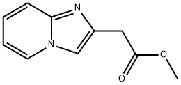 Imidazo[1,2-a]pyridin-2-yl-acetic acid methyl ester Structural