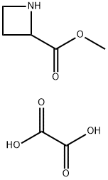 Azetidine-2-carboxylic acid methyl ester oxalate Structural