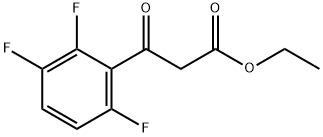 ethyl 3-oxo-3-(2,3,6-trifluorophenyl)propanoate Structural