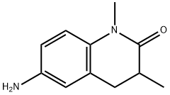 6-Amino-1,3-dimethyl-3,4-dihydro-1H-quinolin-2-one Structural