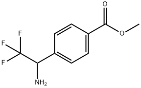 METHYL 4-(1-AMINO-2,2,2-TRIFLUOROETHYL)BENZOATE