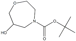 4-Boc-6-Hydroxy-[1,4]oxazepane Structural