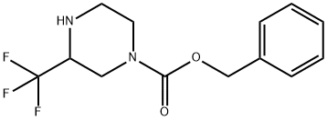 Benzyl 3-(trifluoromethyl)piperazine-1-carboxylate