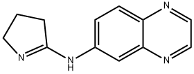 N-(3,4-dihydro-2H-pyrrol-5-yl)-6-Quinoxalinamine Structural
