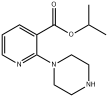 isopropyl 2-(piperazin-1-yl)nicotinate Structural