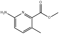 methyl 6-amino-3-methylpicolinate Structural