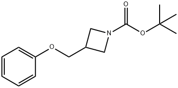 tert-butyl 3-(phenoxymethyl)azetidine-1-carboxylate Structural