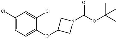 tert-butyl 3-(2,4-dichlorophenoxy)azetidine-1-carboxylate Structural