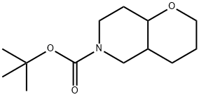 tert-butyl hexahydro-2H-pyrano[3,2-c]pyridine-6(7H)-carboxylate Structural