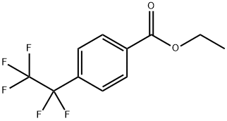 Ethyl4-(pentafluoroethyl)benzoate Structural