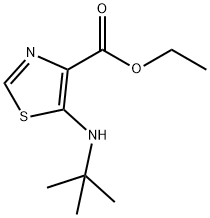 Ethyl 5-(Tert-Butylamino)Thiazole-4-Carboxylate Structural