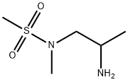 N-(2-aminopropyl)-N-methylmethanesulfonamide Structural