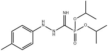 diisopropyl (imino(2-(p-tolyl)hydrazinyl)methyl)phosphonate Structural