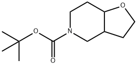 tert-butyl hexahydrofuro[3,2-c]pyridine-5(6H)-carboxylate Structural