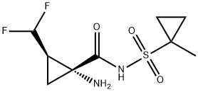 (1R,2R)-1-amino-2-(difluoromethyl)-N-((1-methylcyclopropyl)sulfonyl)cyclopropane-1-carboxamide