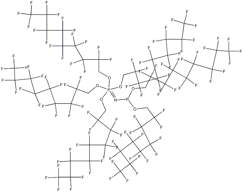 Hexakis(1H,1H-perfluorononyloxy)phosphazene Structural